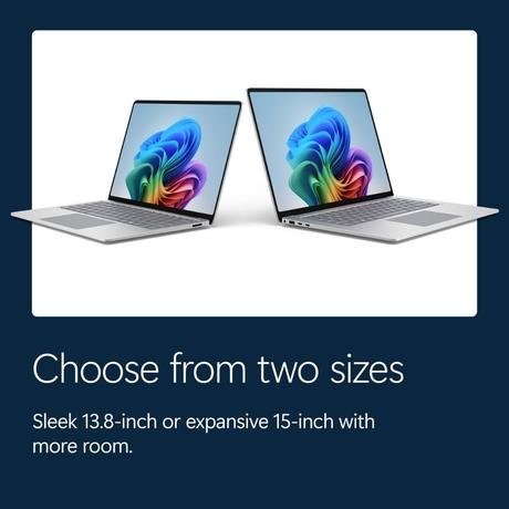 Microsoft Surface 13.8 Windows Laptop (Qualcomm Snapdragon X2 Plus (12 Core)/16 GB/1 TB SSD/Qualcomm Adreno GPU Integrated/Windows 11 Home/MSOffice/LCD), 35.05 cm - 13.8 inch, Platinum-7