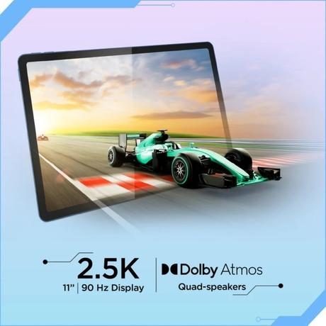 Moto Pad 60 Neo 27.94 cm (11 Inch) WiFi Tablet with Pen, 8 GB RAM, 128 GB, Pantone Malibu Blue, ZAGV0014IN-3