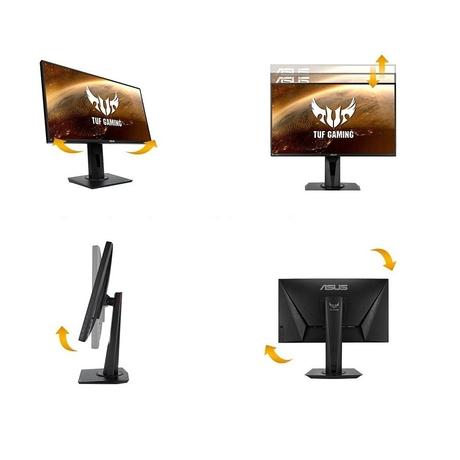 Asus VG259QR 62.23 cm (24.5 inch) with IPS Panel Technology