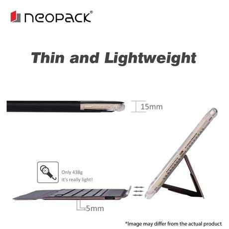 Neopack Tablet Case With Removable Wireless Keyboard for 26.67 cm (10.5 inch) iPad Pro/Air 2019, Black 7PAD10-4
