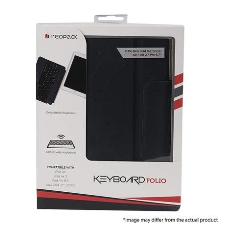 Neopack Tablet Case With Removable Wireless Keyboard for 26.67 cm (10.5 inch) iPad Pro/Air 2019, Black 7PAD10-8