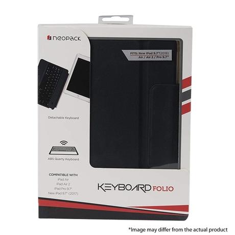 Neopack Tablet Case With Removable Wireless Keyboard for 26.67 cm (10.5 inch) iPad Pro/Air 2019, Black 7PAD10-8