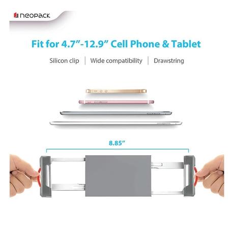 Neopack Unimount Tablet/Mobile Stand for 11.93 cm (4.7 inch) to 32.76 cm (12.9 inch) Screen Cell Phones and Tablets ,USTWH-2