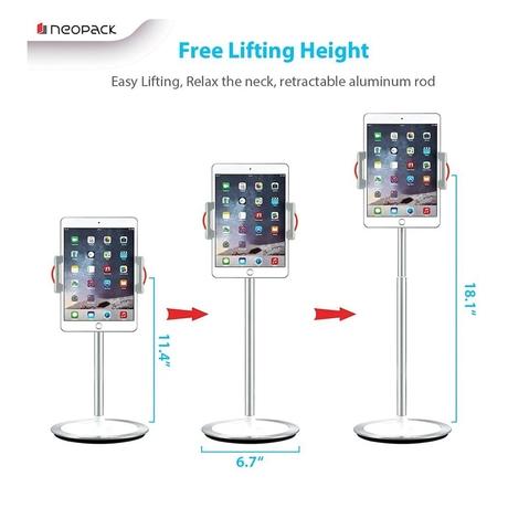 Neopack Unimount Tablet/Mobile Stand for 11.93 cm (4.7 inch) to 32.76 cm (12.9 inch) Screen Cell Phones and Tablets ,USTWH-3