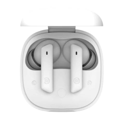 Noise Air Buds Pro Two with Active Noise Cancellation, 10 mm Driver, Up to 25 hour Playtime, Hybrid Active Noise Cancellation, IPX5 Water Resistance, Voice Assistant, Snow White-2