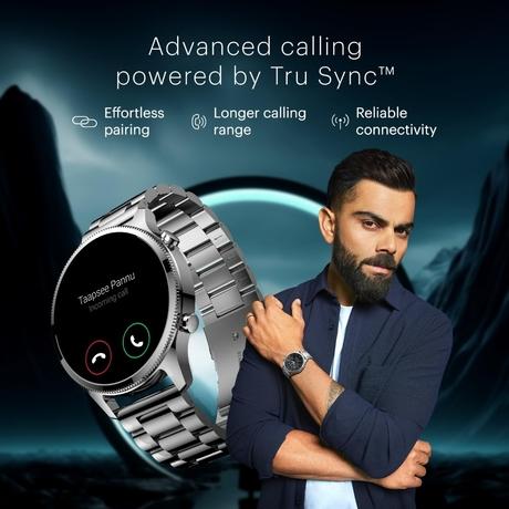 Noise NoiseFit Halo Plus Smartwatch Elite Blue-3