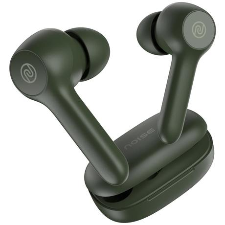 Noise Buds VS201 V3 in-Ear True Wireless Earbuds with 60H of Playtime, Dual Equalizer, Full Touch Control, Mic, Bluetooth v5.1 (Forest Green, TWS)-0