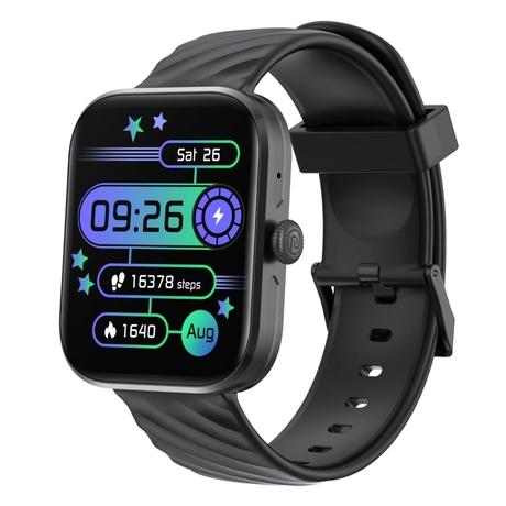Noise Colorfit Spark Smartwatch with 5.08 cm (2 inch) HD Display, Advanced Bluetooth Calling, Upto 7 Days Battery, 150+ Watch Faces & 100+ Sports Modes, Camera & Music Control (Jet Black)-0