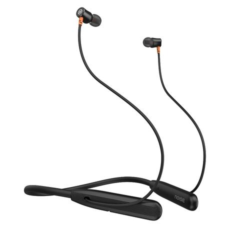 Noise Airwave Bluetooth Wireless Neckband Earphones with Mic, Upto 50 Hours of playtime, Low Latency, IPX5 Water Resistance, 10mm Driver, Voice Assistant, ENC for Calling, 3 EQ Modes, Bluetooth v5.3, Jet Black-2