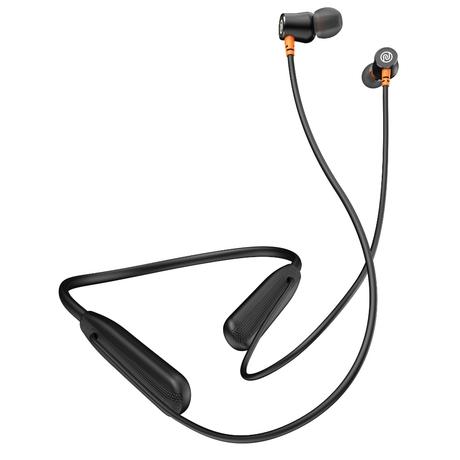 Noise Airwave Bluetooth Wireless Neckband Earphones with Mic, Upto 50 Hours of playtime, Low Latency, IPX5 Water Resistance, 10mm Driver, Voice Assistant, ENC for Calling, 3 EQ Modes, Bluetooth v5.3, Jet Black-3