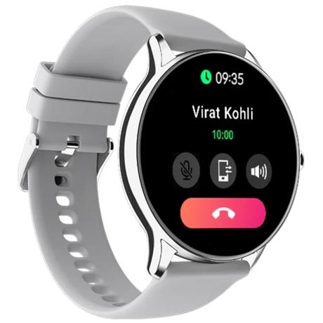 Noise NoiseFit Twist Go Smartwatch, Silver Grey-1