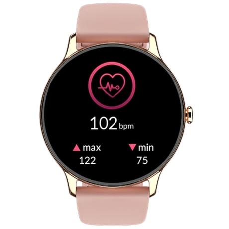 Noise NoiseFit Twist Go Smartwatch, Rose Pink-3