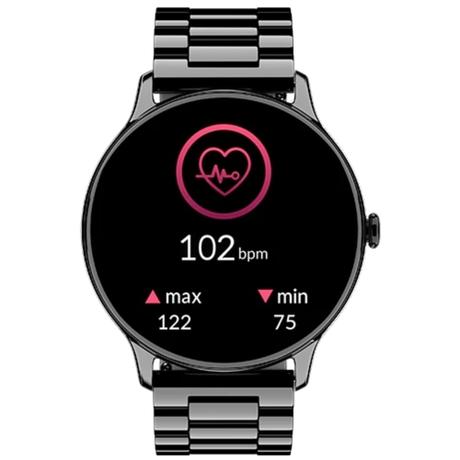 Noise NoiseFit Twist Go Smartwatch, Elite Black-3