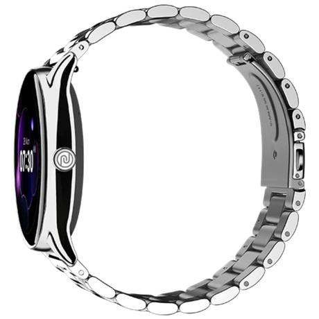 Noise NoiseFit Twist Go Smartwatch, Elite Silver-4