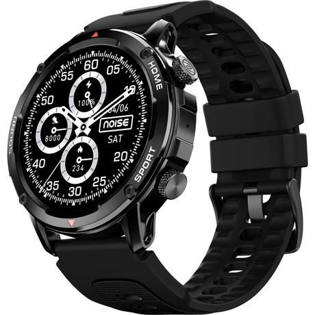 Noise NoiseFit Venture Smartwatch, Jet Black-0