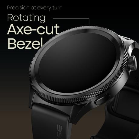 Noise NoiseFit Halo 2 Smartwatch, Jet Black-1