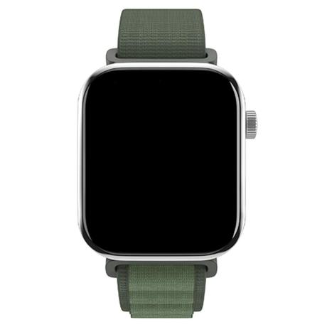 Noise 22 mm Nylon Ridge Loop Smartwatch Strap, Olive Green-1