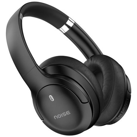 Noise Newly Launched 4 Wireless On-Ear Headphones with 70 H Playtime, ENC, 40 mm Driver, Low Latency (up to 40 ms), Dual Pairing, BT v5.4 (Carbon Black)-0