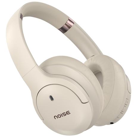 Noise Newly Launched 4 Wireless On-Ear Headphones with 70 H Playtime, ENC, 40 mm Driver, Low Latency (up to 40 ms), Dual Pairing, BT v5.4 (Calm Beige)-0