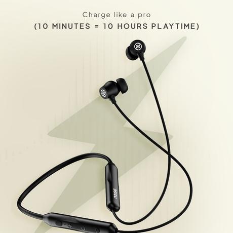 Noise Airwave Pro with ANC, 60 Hrs of Playtime, Low latency (Up to 40 ms), 3 EQ Modes Bluetooth Headset(Matte Black, In the Ear)-11