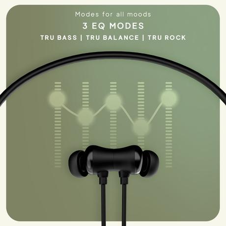 Noise Airwave Pro with ANC, 60 Hrs of Playtime, Low latency (Up to 40 ms), 3 EQ Modes Bluetooth Headset(Matte Black, In the Ear)-6