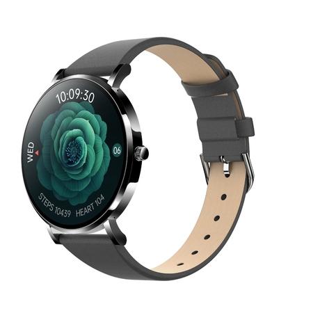 Noise NoiseFit Diva 2 Smartwatch, Classic Black-0