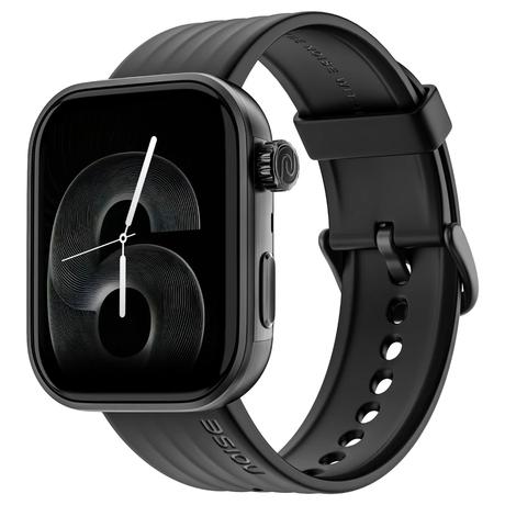Noise ColorFit Pro 6 Smartwatch, Jet Black-0