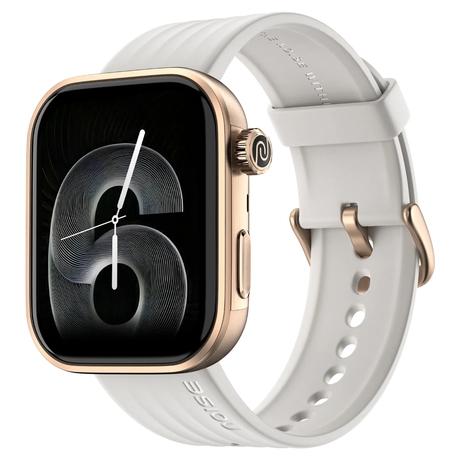 Noise ColorFit Pro 6 Smartwatch, Ivory Gold-0