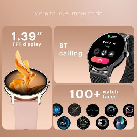 Noise NoiseFit Twist Go Smartwatch, Space Blue-1