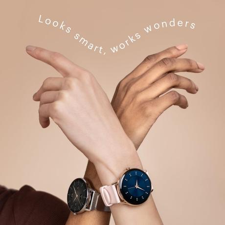 Noise NoiseFit Twist Go Smartwatch, Space Blue-5
