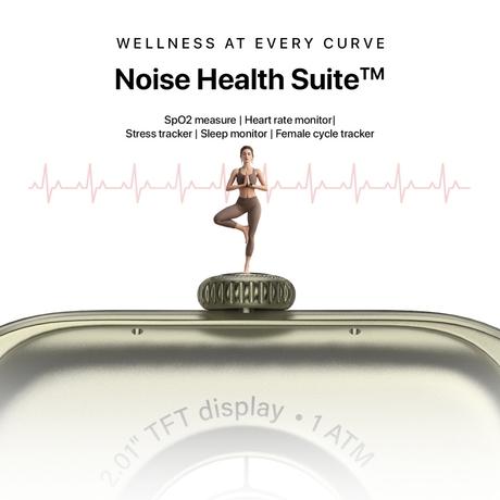 Noise ColorFit Icon Arc Smartwatch, Jet Black-6