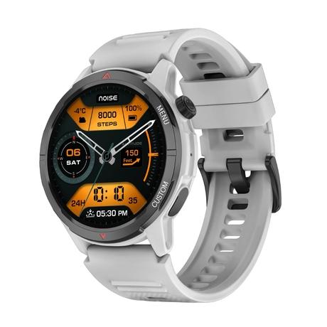 Noise NoiseFit Endeavour 2 Smartwatch, Silver Grey-0