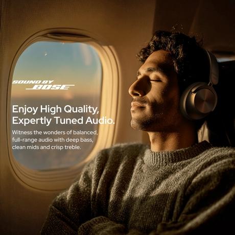 Noise Master Buds Max Wireless Headphone Sound By Bose, Silver-1