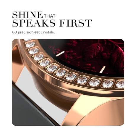 Noise NoiseFit Diva Araya Smartwatch, Iconic Rose Gold-2
