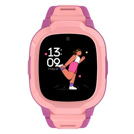 Noise Junior Explorer 2 Smart Watch for Kids with 4G SIM Compatible, 2-Way Video & Voice Calling, Geofencing, Real Time Location Monitoring via Google Maps, IP68, SOS Emergency Alerts (Power Pixel)-1