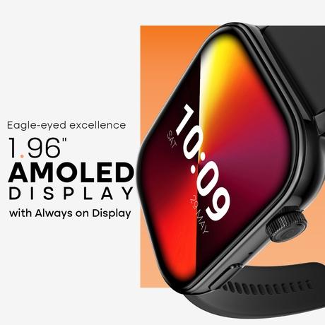 Noise ColorFit Icon 4 Smartwatch, Jet Black-2