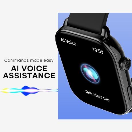 Noise ColorFit Icon 4 Smartwatch, Jet Black-5