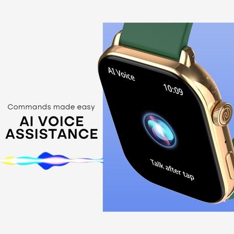 Noise ColorFit Icon 4 Smartwatch, Forest Green-5