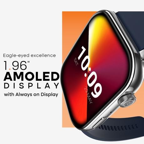 Noise ColorFit Icon 4 Smartwatch, Space Blue-2