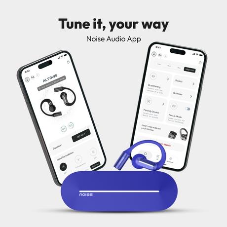 Noise Alt Buds Open Truly Wireless Bluetooth Earbuds (Chosen Blue)-8