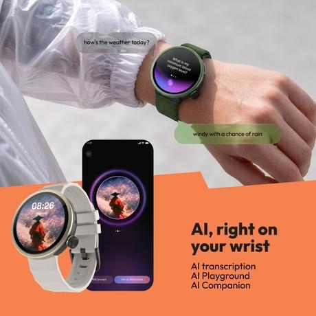 Noise Alt Watch 1 3.35 cm (1.32 inches) Smartwatch, Chosen Orange-11