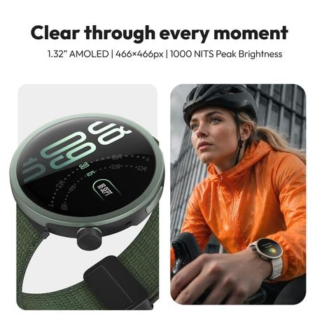 Noise Alt Watch 1 3.35 cm (1.32 inches) Smartwatch, Chosen Orange-8