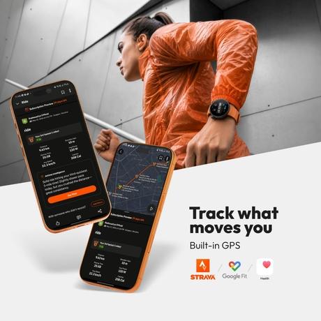 Noise Alt Watch 1 3.35 cm (1.32 inches) Smartwatch, Chosen Orange-9