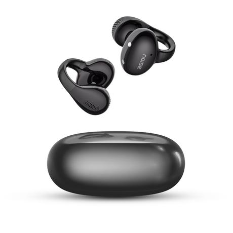 Noise Air Clips Pro OWS Headphone, Cosmic Black-0