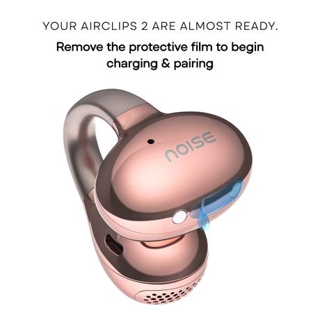 Noise Air Clips Pro OWS Headphone, Cosmic Black-11