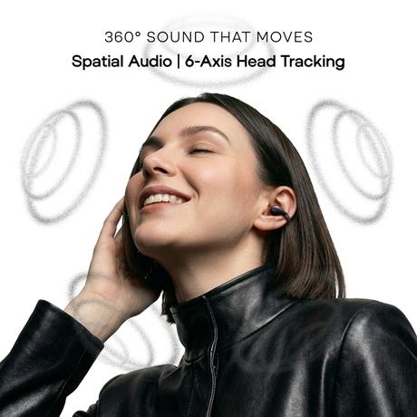 Noise Air Clips Pro OWS Headphone, Orbit Silver-4