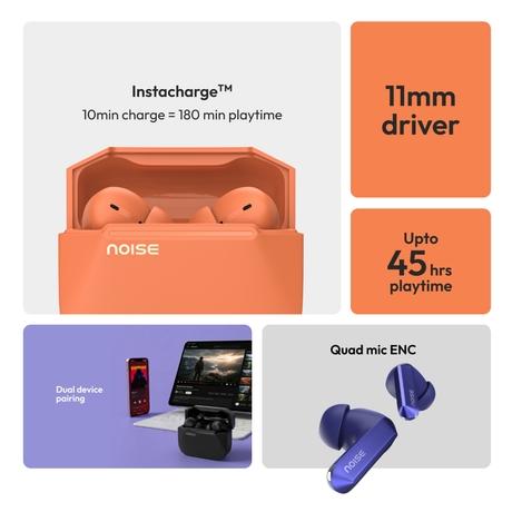 Noise Alt Buds S Truly Wireless Bluetooth Earbuds, Chosen White-1