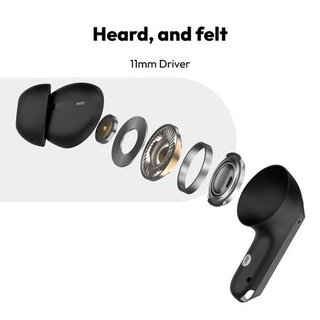 Noise Alt Buds S Truly Wireless Bluetooth Earbuds, Chosen Orange-6
