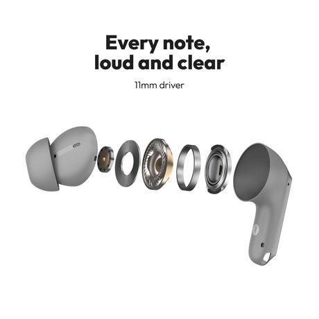 Noise Alt Buds Truly Wireless Bluetooth Earbuds, Chosen Grey (Metallic)-3