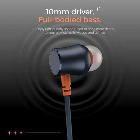 Noise Chord 100 Type-C Wired Earphone, Midnight Blue-2